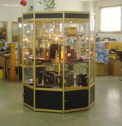 精品钛合金旋转柜图片,精品钛合金旋转柜高清图片 天津峰智货架厂,